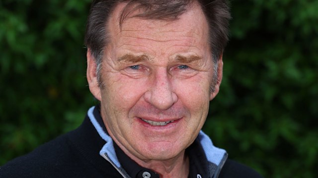 Sir Nick Faldo smiling