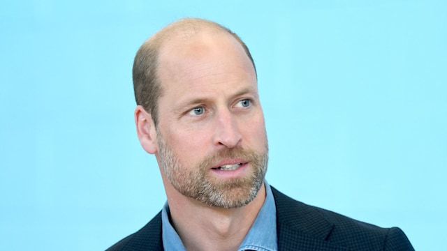 Prince William with a blank expression
