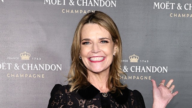 Savannah Guthrie attends the Moet & Chandon Holiday Season Celebration at Lincoln Center on December 05, 2022