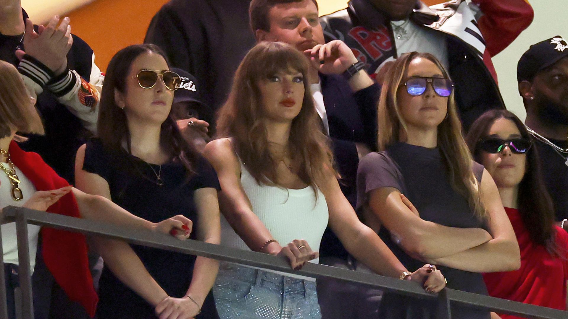 Watch Taylor Swift’s reaction to being booed by the crowd at Super Bowl 2025