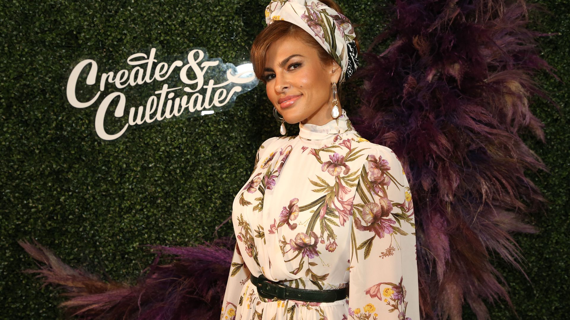 LOS ANGELES, CALIFORNIA - FEBRUARY 22:  Eva Mendes attends Create & Cultivate Los Angeles at Rolling Greens Los Angeles on February 22, 2020 in Los Angeles, California. (Photo by Phillip Faraone/Getty Images)