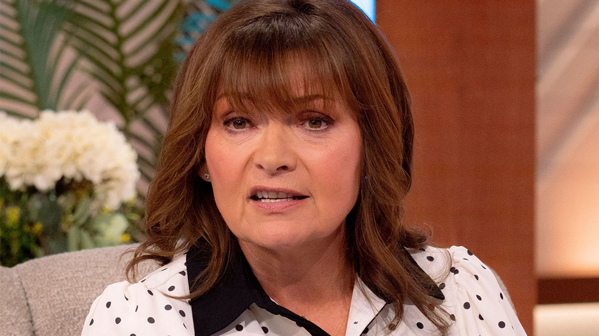 lorraine kelly polka dot karen millen dress