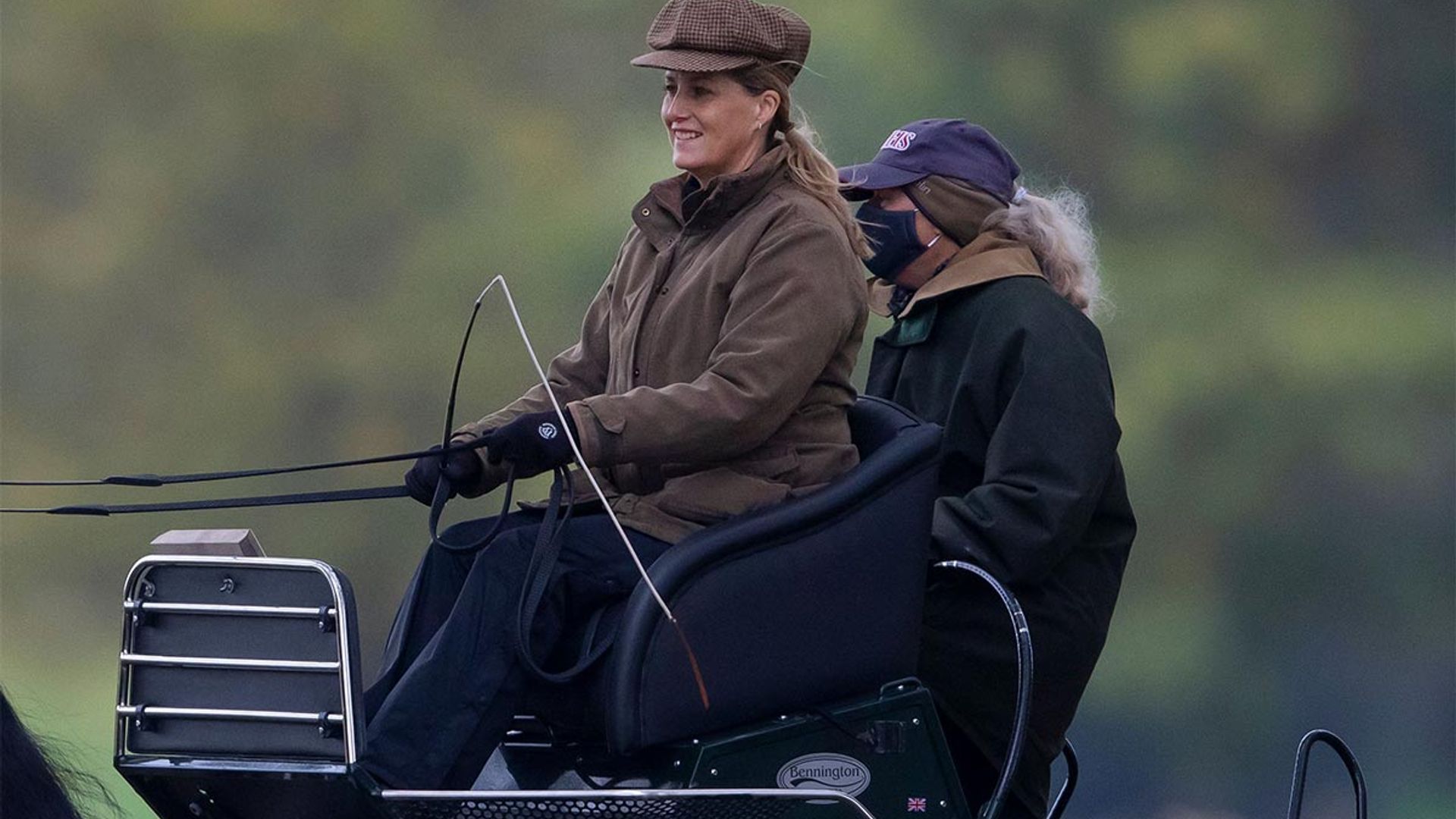 The Countess of Wessex spotted for the first time since leaving quarantine