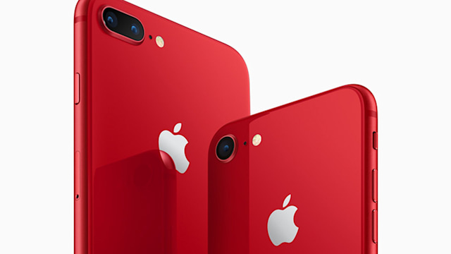 red iphone