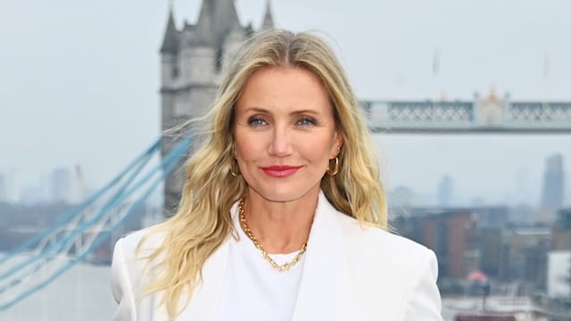 Cameron Diaz steps out in Paris in red-hot dress ahead of special ...