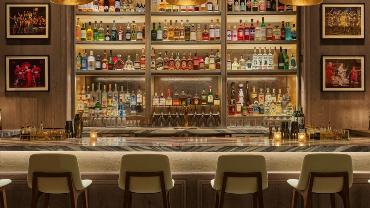 This swanky cocktail bar is New York's chicest spot in the Theater District