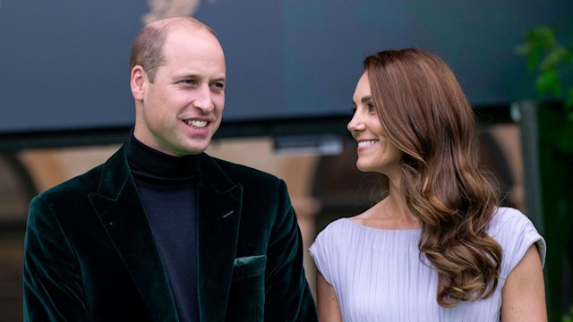 Kate looking at William at The Earthshot Prize 2021