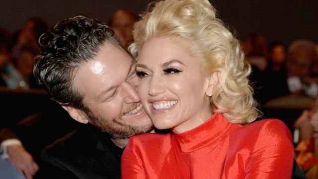 gwen stefani blake shelton happy