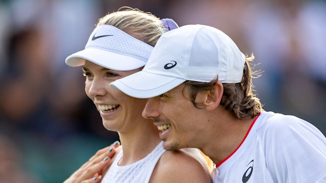 katie boulter and alex de minaur 