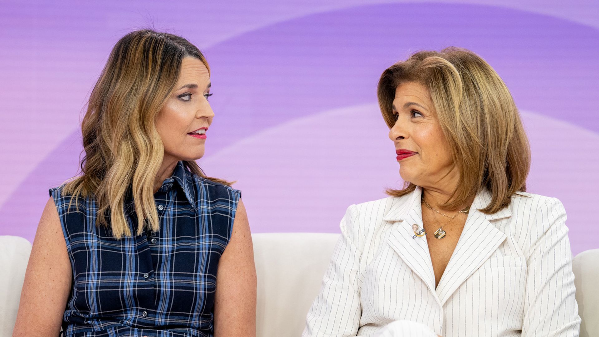 TODAY -- Pictured: Savannah Guthrie and Hoda Kotb on Tuesday, January 7, 2025