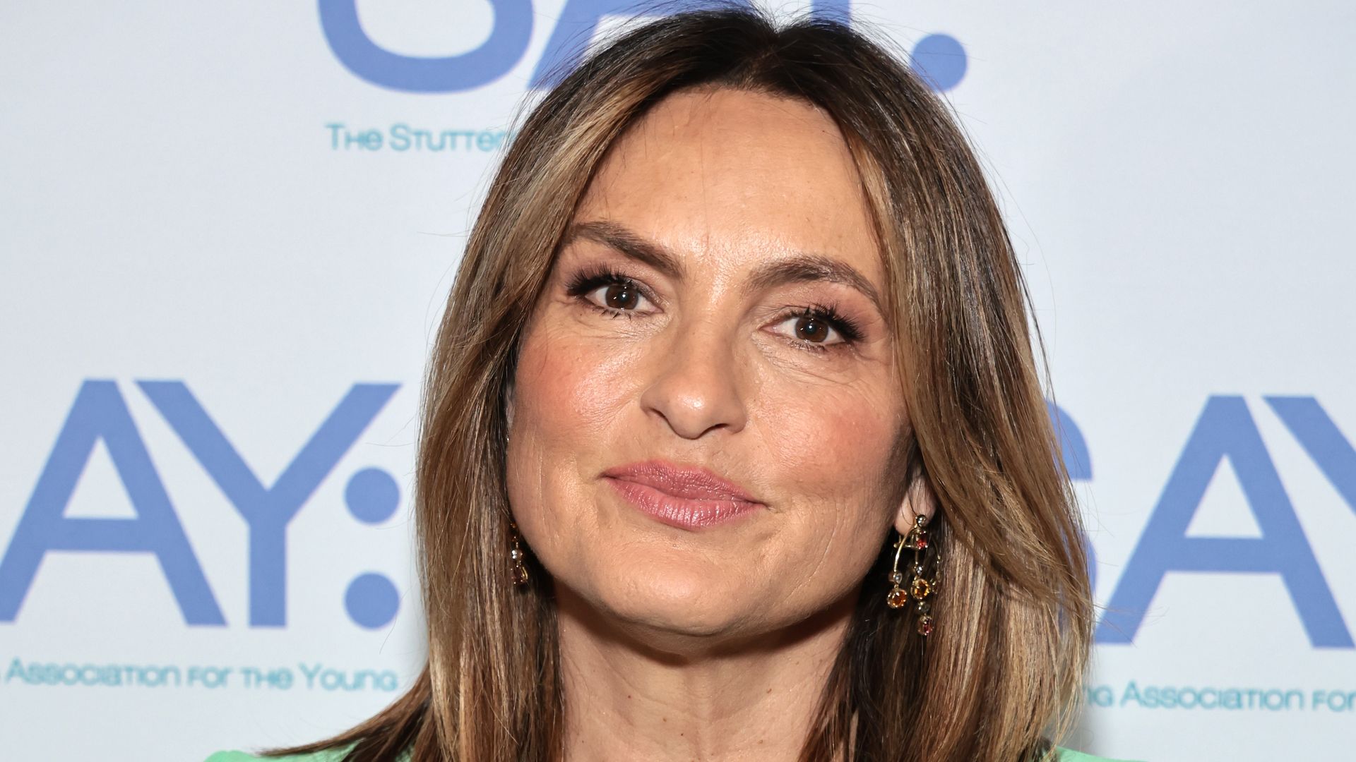 Mariska Hargitay attends the 2023 Stuttering Association For The Young (SAY) Benefit Gala at The Edison Ballroom on May 22, 2023 in New York City