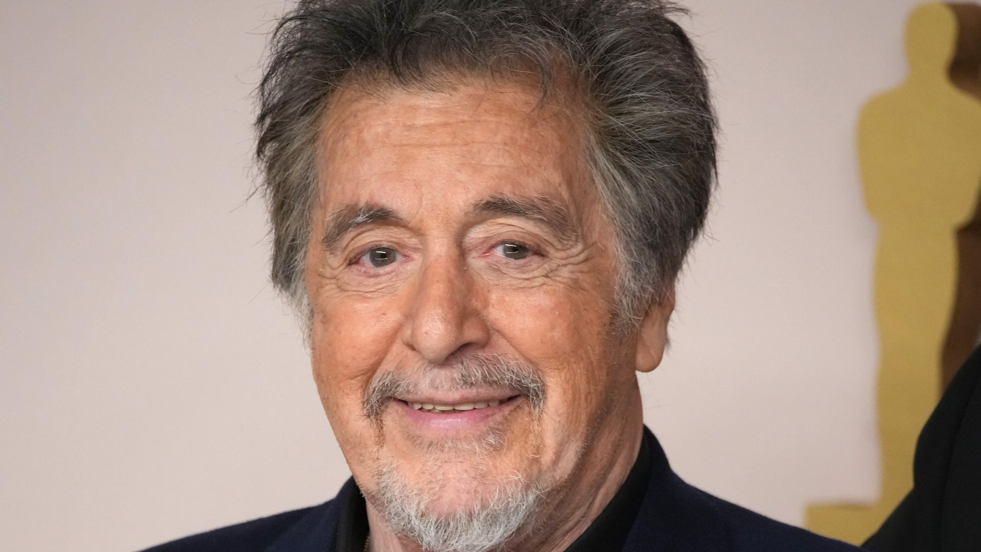 Al Pacino poses in the press room during the 96th Annual Academy Awards at Ovation Hollywood on March 10, 2024 in Hollywood, California