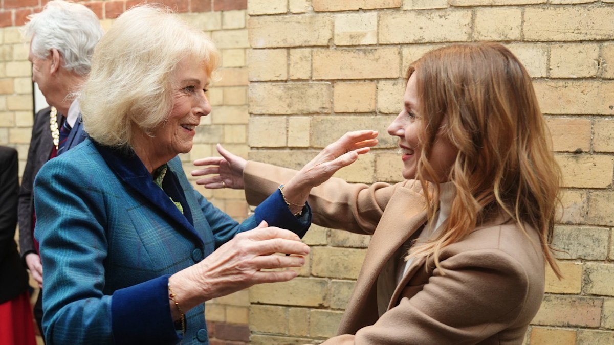 Queen Camilla reunited with Geri Halliwell-Horner during moving royal visit