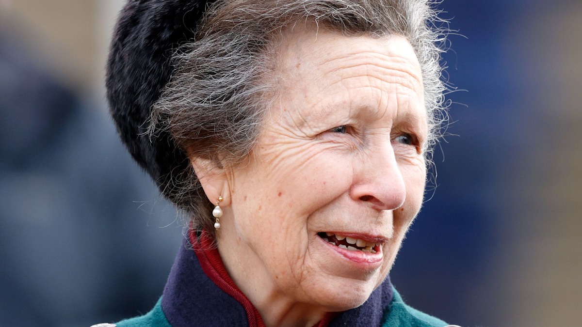Princess Anne is a style chameleon in wraparound shades and skinny jeans