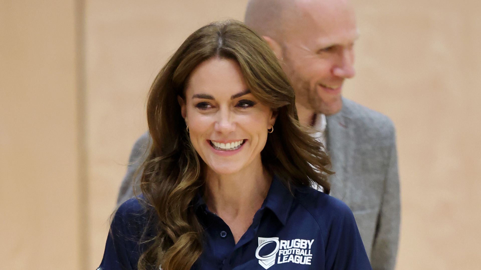Kate Middleton arrives for Rugby League Inclusivity Day at Allam Sport Centr