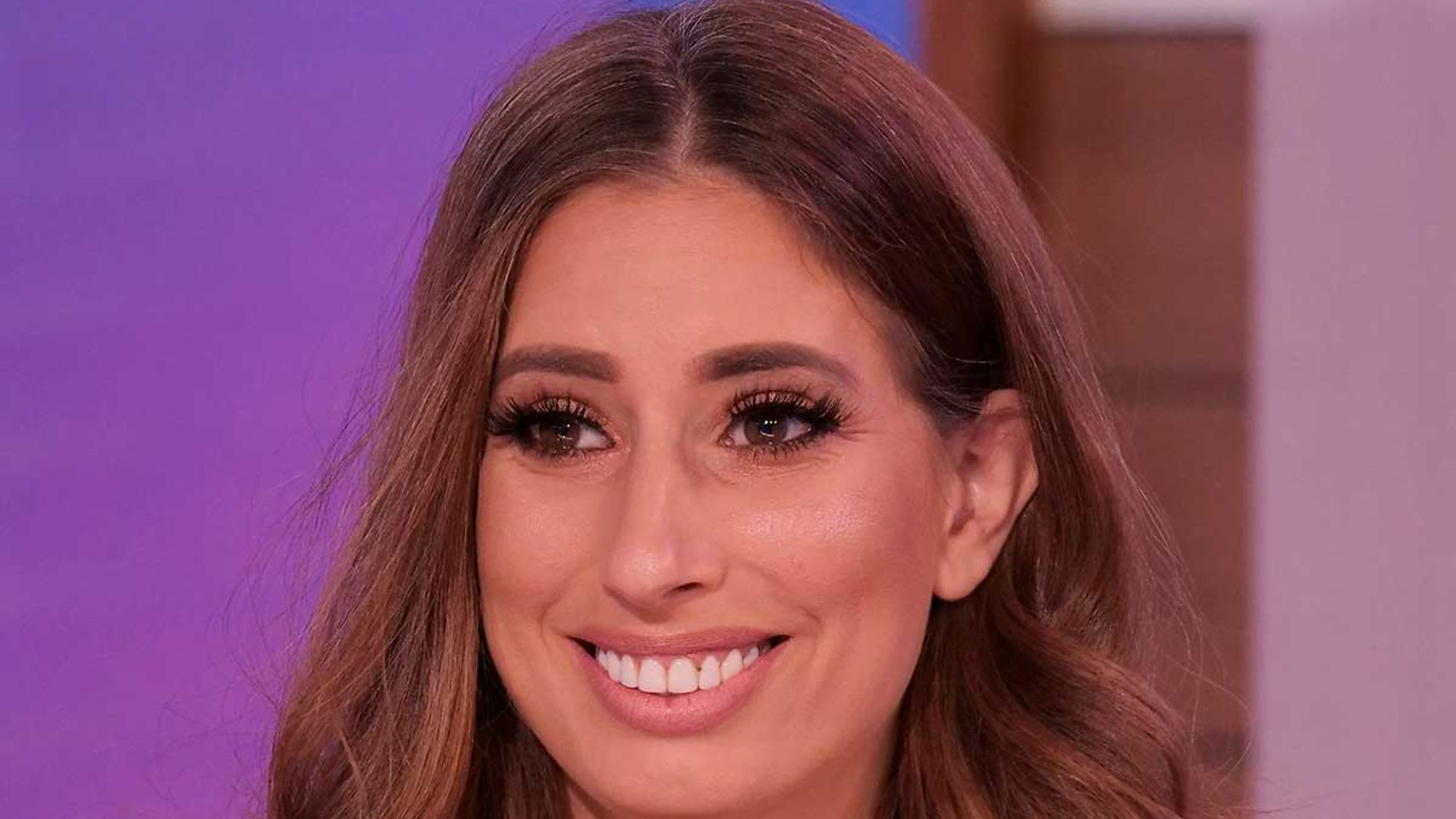 stacey solomon smiling