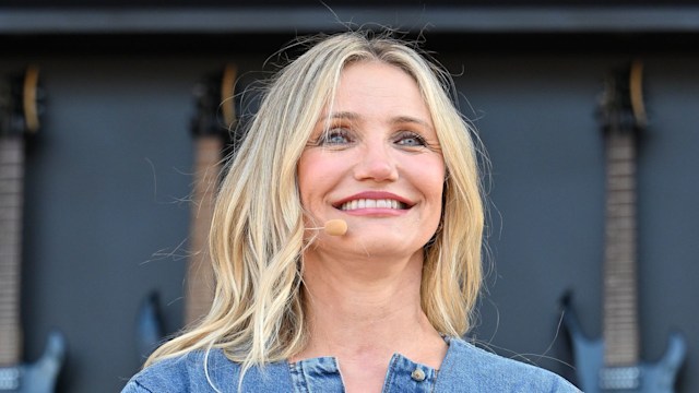 Cameron Diaz attends the Culinary Stage on Day 1 of BottleRock Napa Valley at Napa Valley Expo on May 24, 2024 in Napa, California.