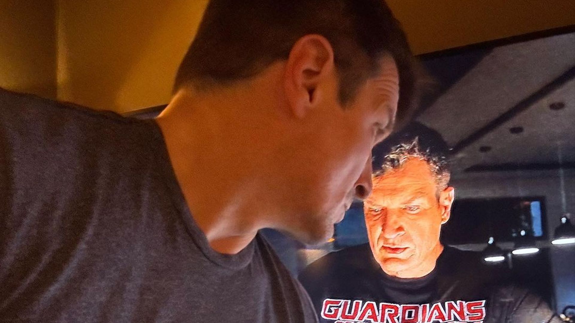 Nathan Fillion in Guardians of the Galaxy T-shirt