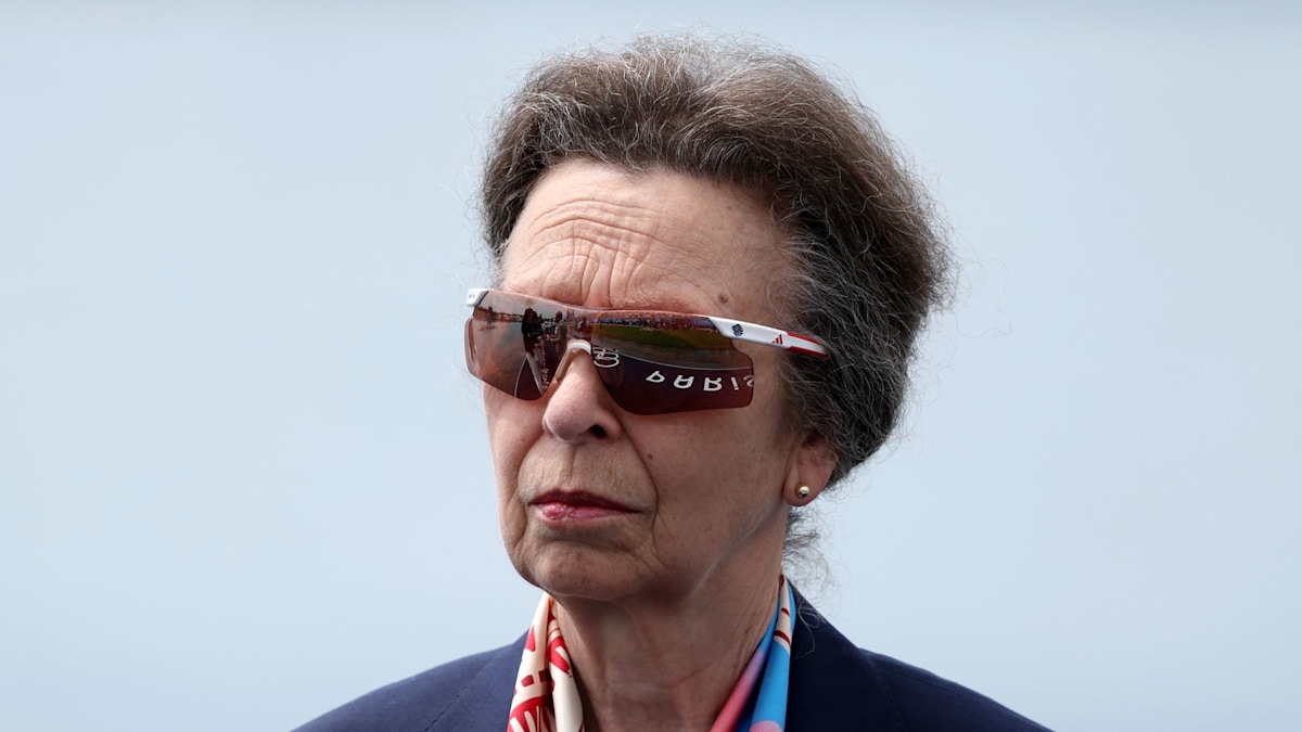 Princess Anne, 73, returns home from Paris Olympics with husband Sir