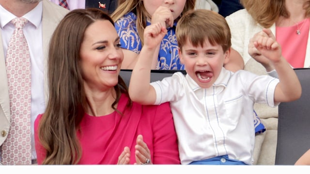 Prince Louis at the Platinum Jubilee celebrations