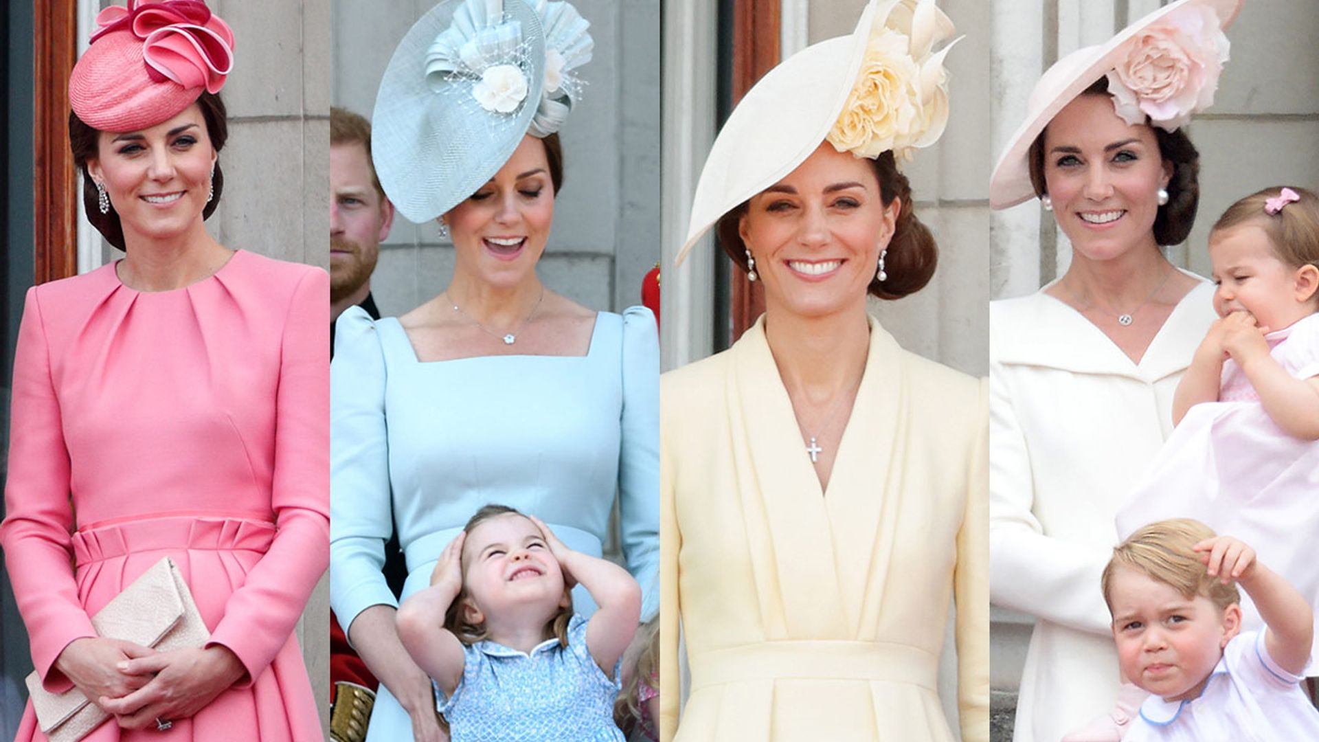 kate middleton best trooping the colour outfits