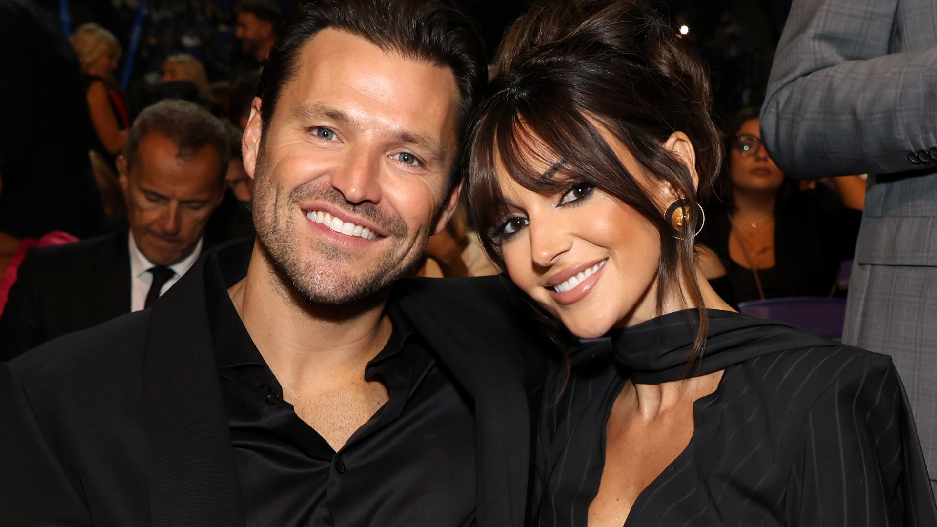 Mark Wright and Michelle Keegan during the NTAs 2024 at The O2 Arena