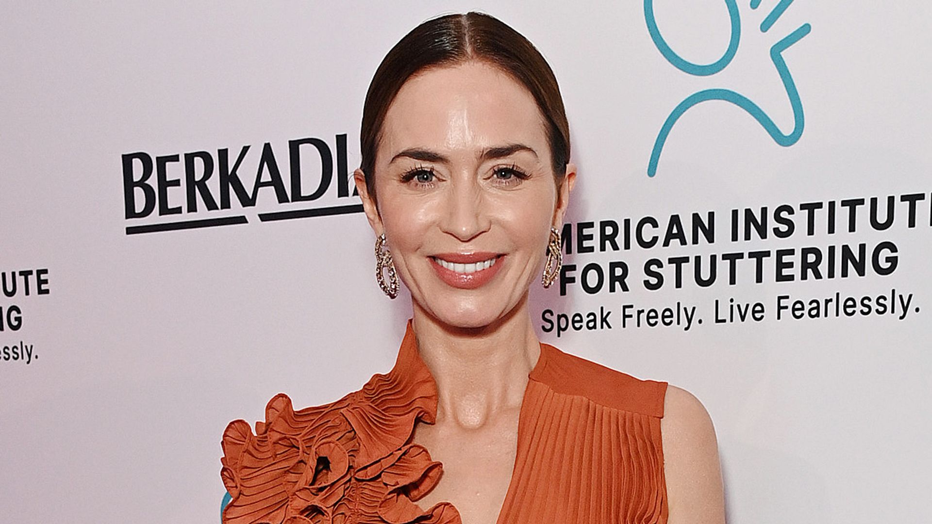 Emily Blunt attends The American Institute for Stuttering's 19th Annual Gala on June 10, 2025 in New York City. (Photo by Bryan Bedder/Getty Images for The American Institute for Stuttering)