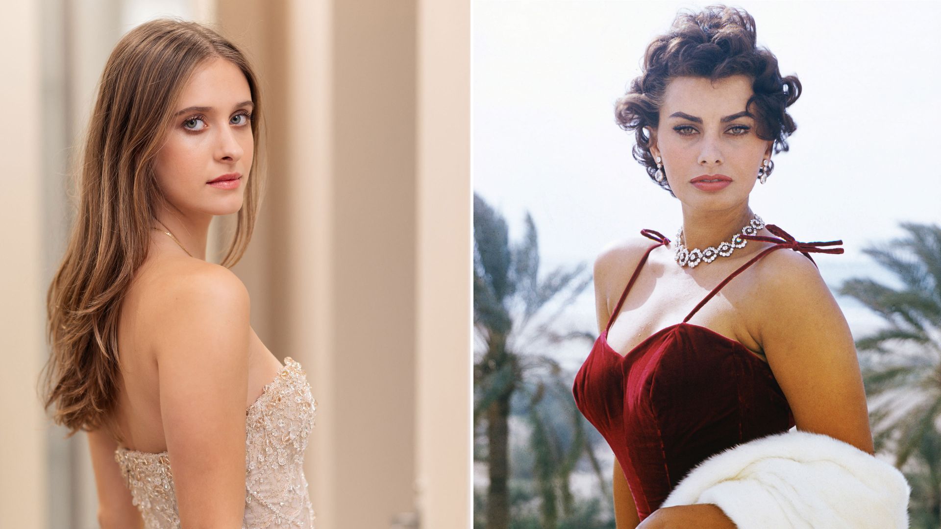 How Sophia Loren inspired lookalike granddaughter's society debut 