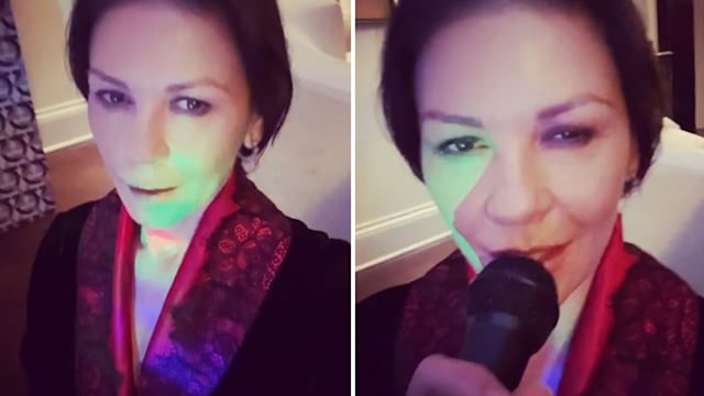 catherine zeta jones karaoke