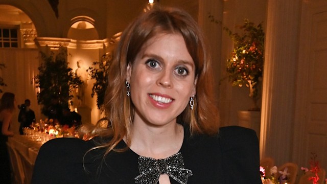 Princess Beatrice of York stuns at the Estée Lauder dinner with Harrods.