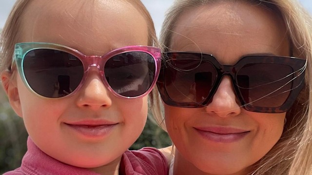 Ola Jordan and her daughter Ella