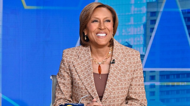 Robin Roberts in the GMA studios 