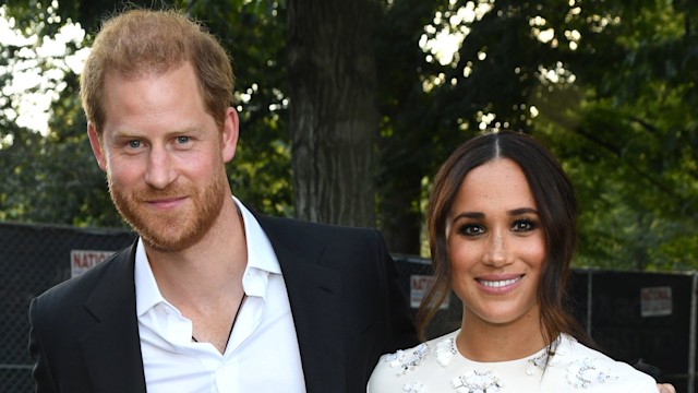 Meghan Markle and Prince Harry smiling