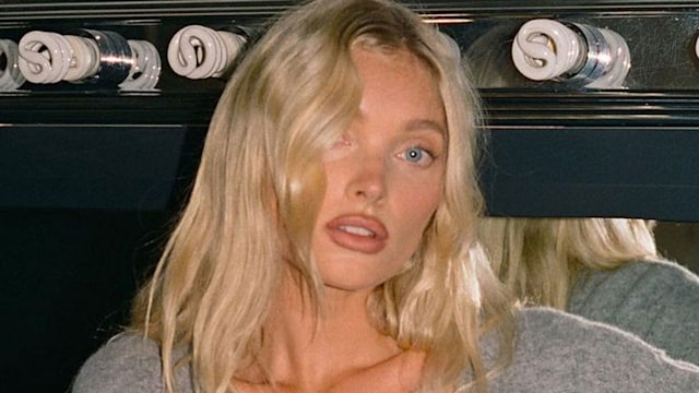 elsa hosk stops traffic