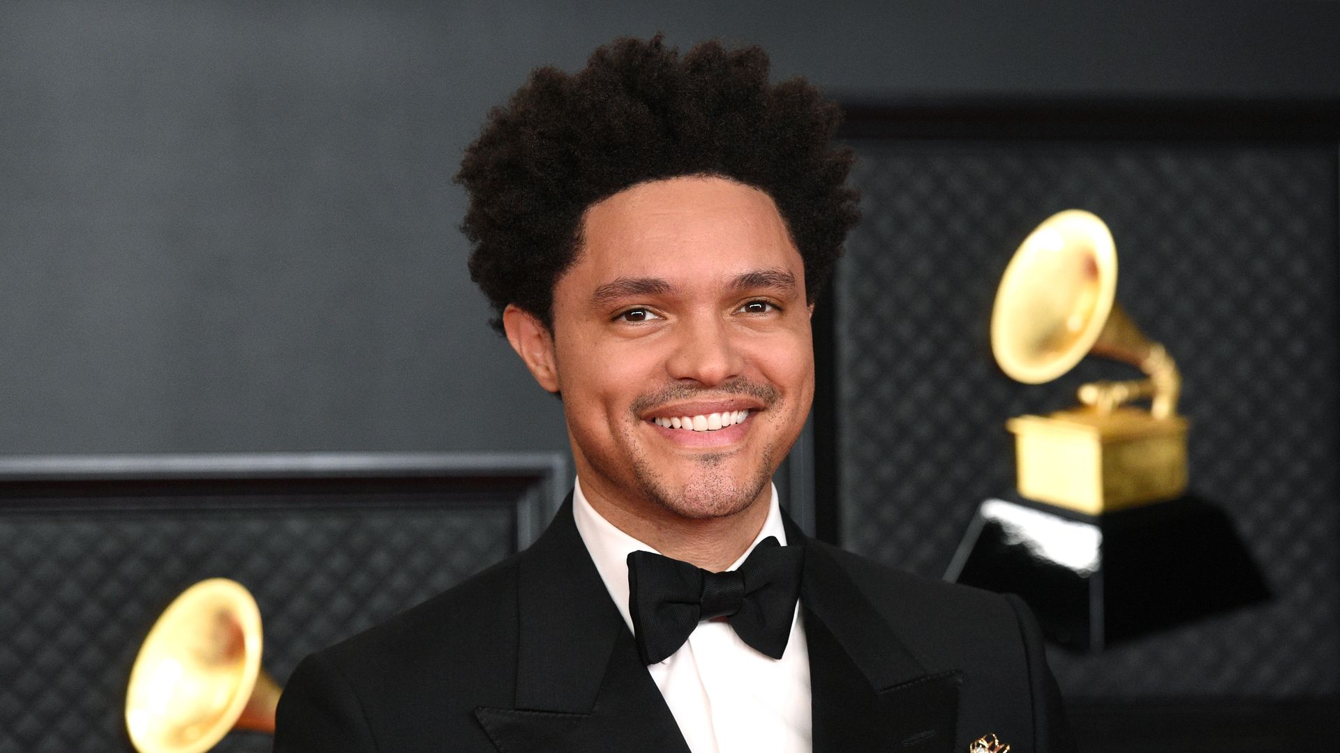Trevor Noah attends the 63rd Annual GRAMMY Awards at Los Angeles Convention Center on March 14, 2021 in Los Angeles, California