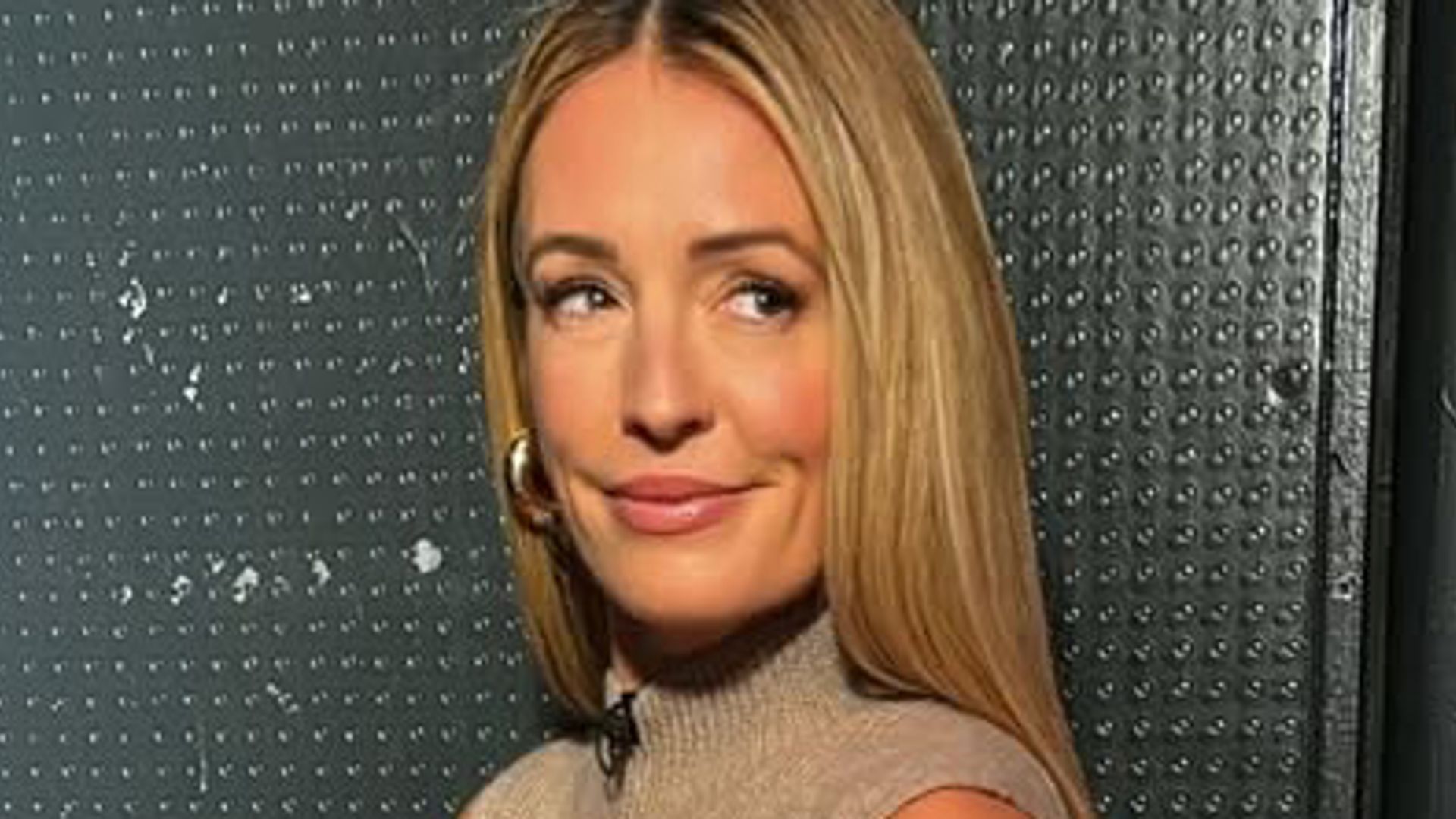 Cat Deeley behind the scenes at This Morning