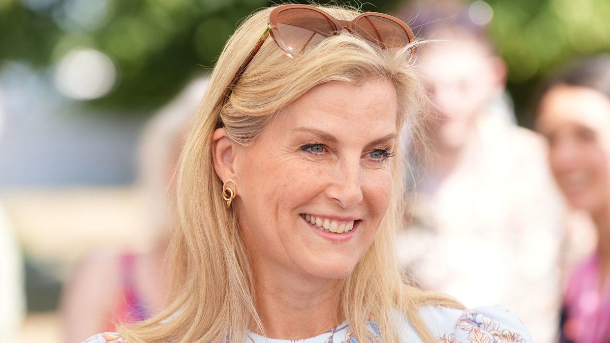 Duchess Sophie just stepped out in a figure-hugging 'Barbie' dress