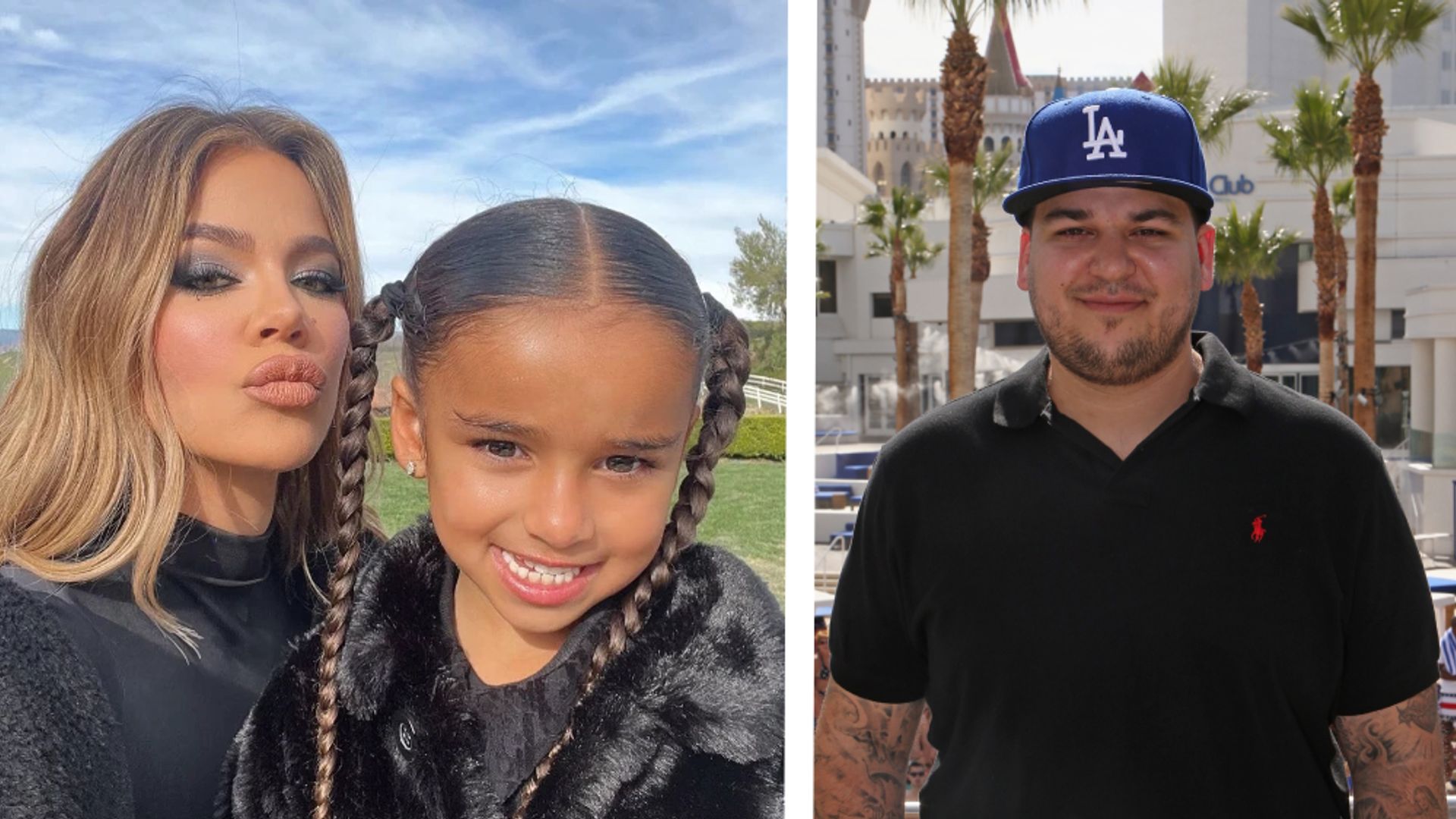 Rob Kardashian shares photos from day out with Dream and Khloe Kardashian as he gives insight into close bond