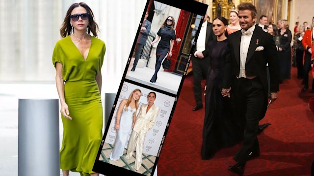 Collage - Victoria Beckham's best outfits if 2024