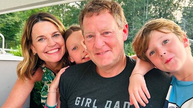 Savannah Guthrie is away on vacation with her family 