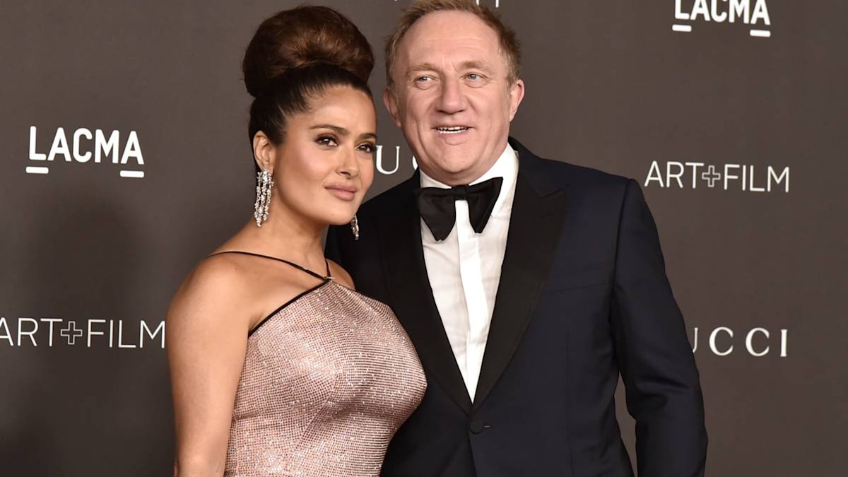 Salma Hayek responds to jabs that she married billionaire husband for his  money