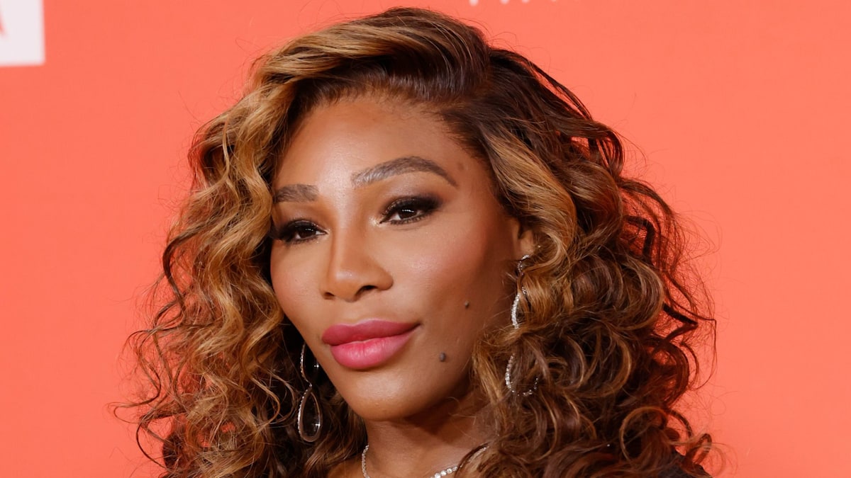 Serena Williams looks like a gothic mermaid in unexpected sequin gown