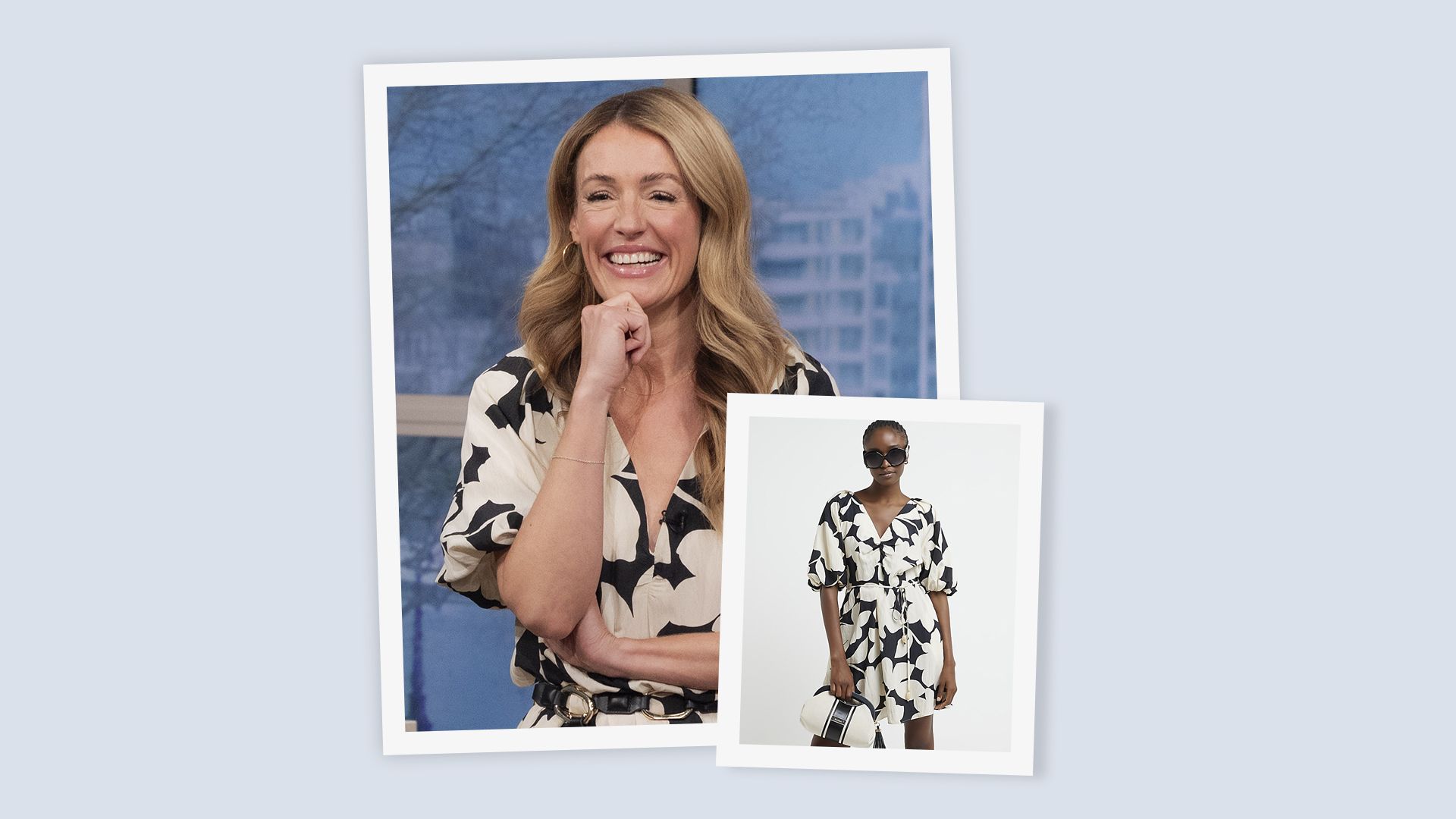 Cat Deeley's River Island This Morning dress