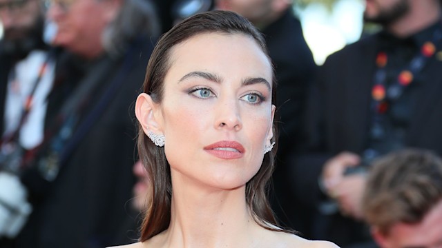 Alexa Chung  attends the "Emilia Perez" Red Carpet at the 77th annual Cannes Film Festival at Palais des Festivals on May 18, 2024 in Cannes, France.