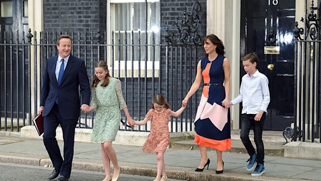 samantha cameron family