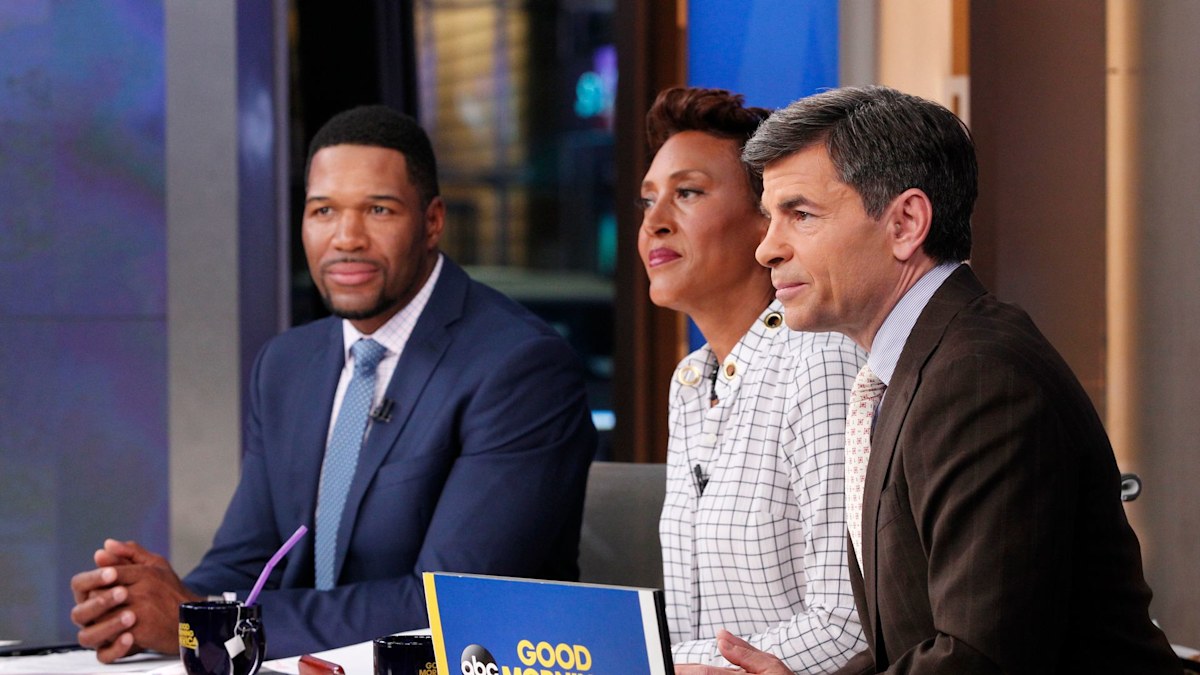 Michael Strahan accuses co-host of trying to make George Stephanopoulos 'cry' on GMA
