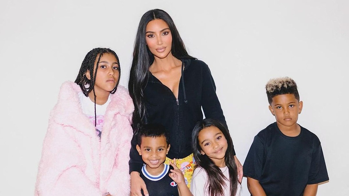 Kim Kardashian's rare photo of niece True with her four kids sparks ...