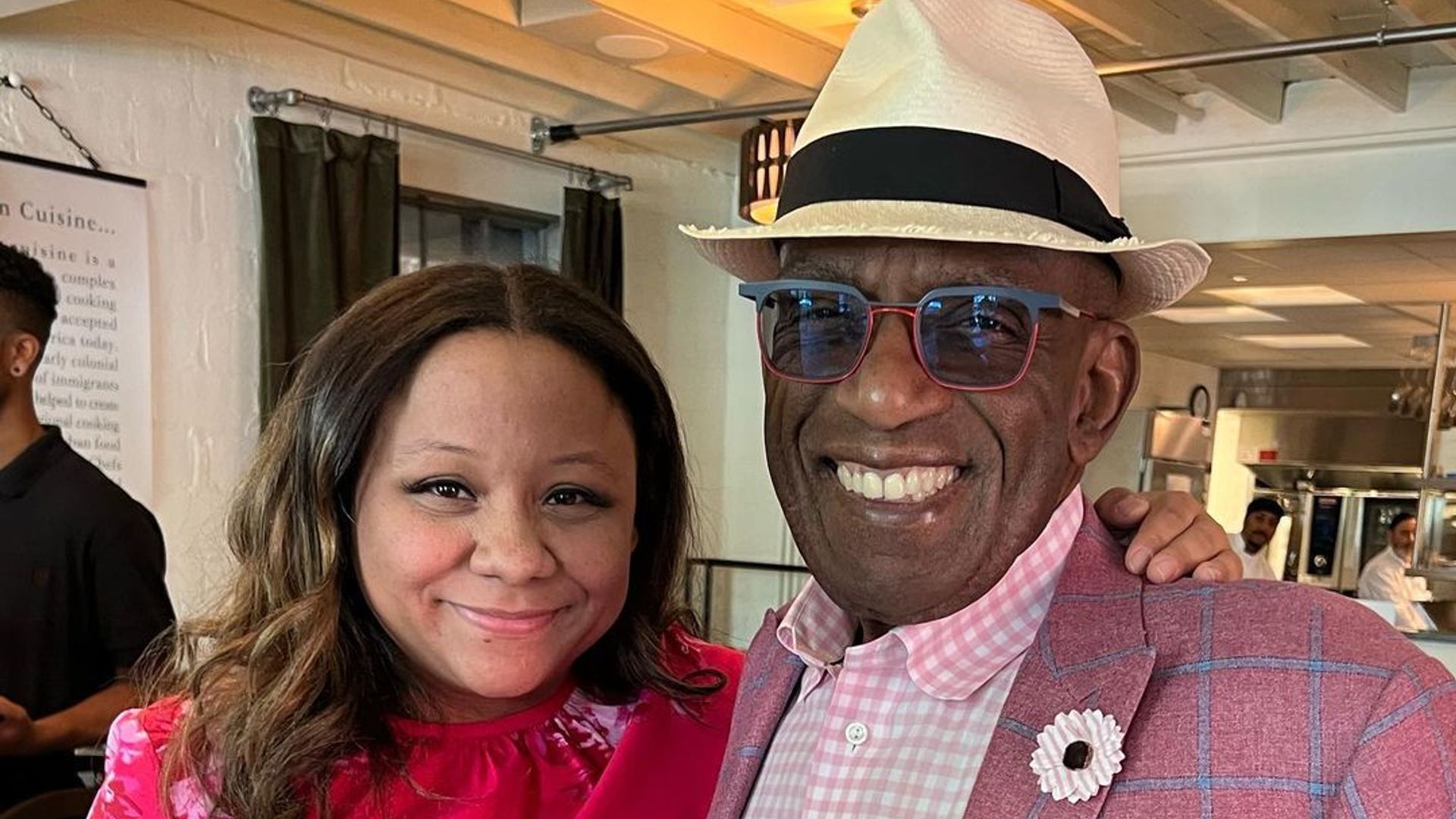 Al Roker with daughter Courtney
