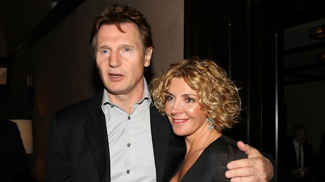 Liam Neeson and Natasha Richardson at a Chanel Dinner in 2008