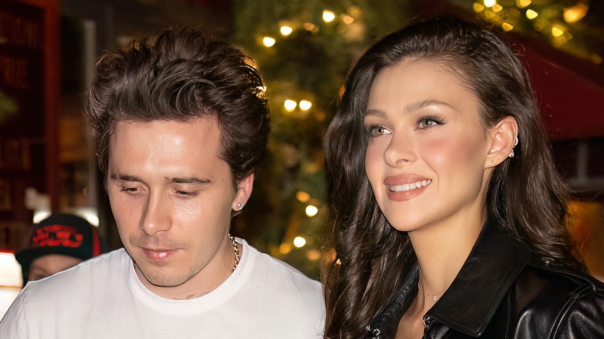 Brooklyn Beckham and Nicola Peltz seen walking together